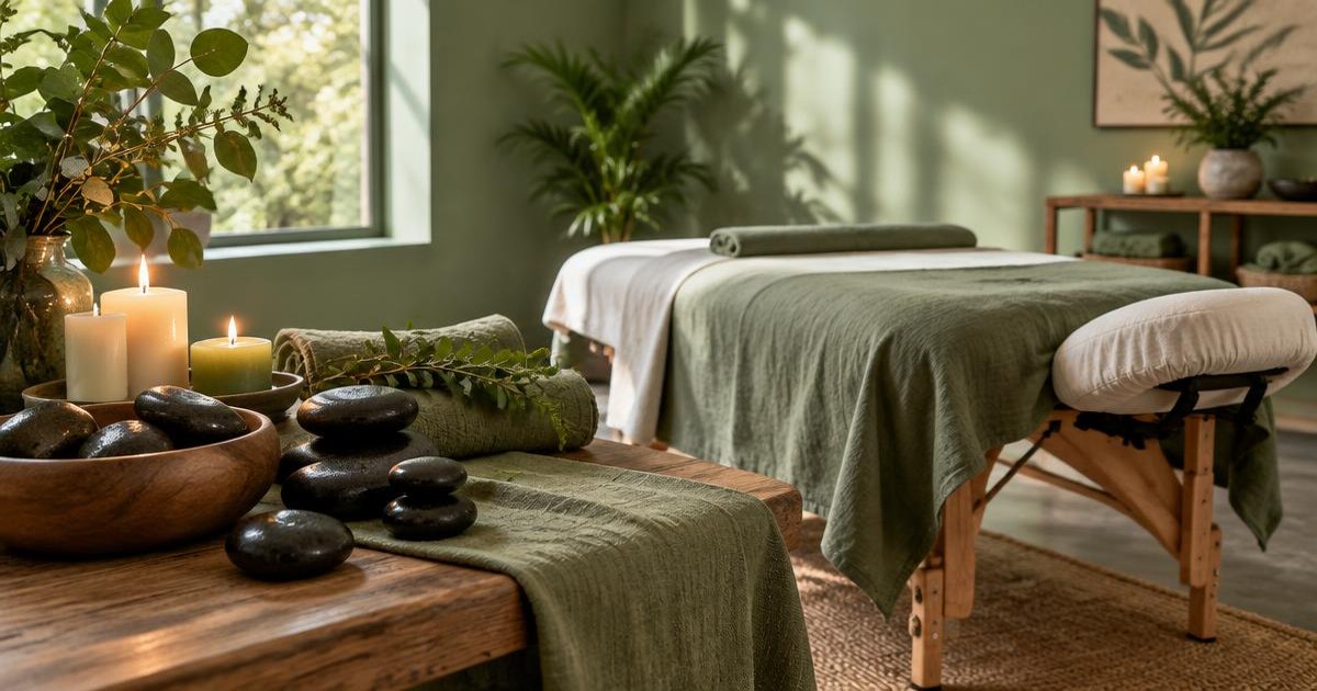 Spa & bien-être — photographie éditoriale d’exemple
