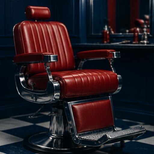 Fauteuil rouge — photographie éditoriale d’exemple